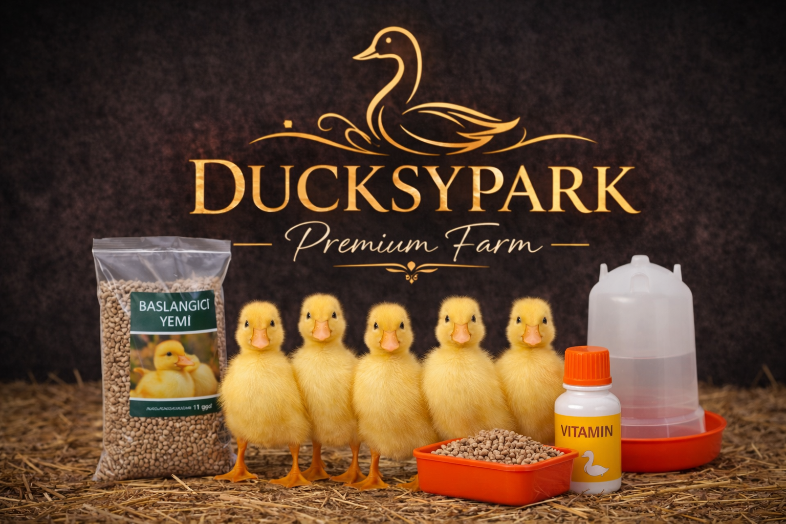 5 Adet Yavru + 1 kg Yem + Vitamin + Suluk + Yem Kabı